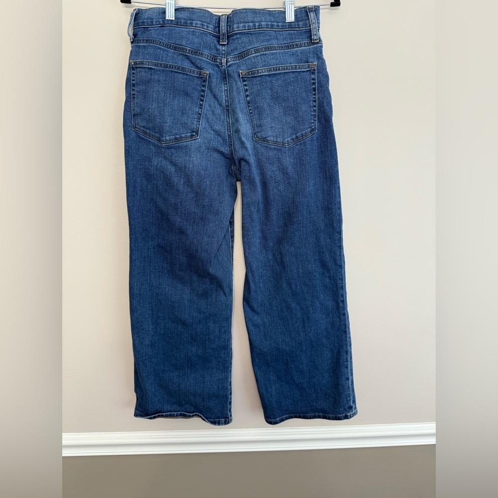 J. Crew Wide Flare Cropped Jeans Women’s Size 28 - Picture 2 of 5